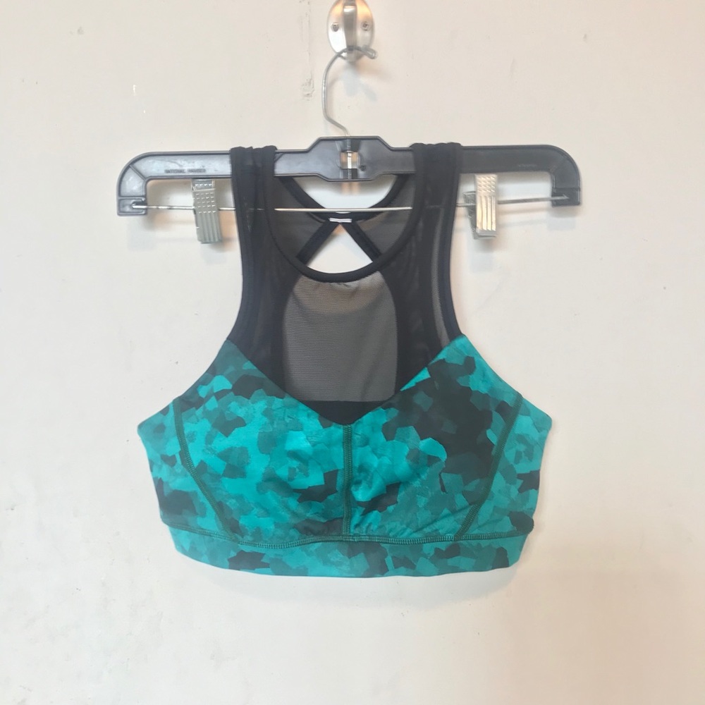 Lululemon mesh halter bra